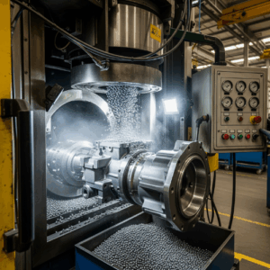 Shot peening